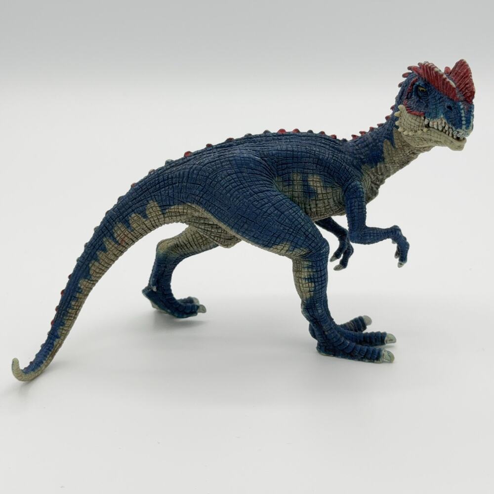 Schleich Dilophosaurus 14567 Dinosaur Figure 2015 Realistic Articulated Jaw